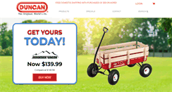 Desktop Screenshot of duncantoys.com
